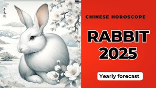 Rabbit 2025 Chinese Horoscope Yearly Predictions [upl. by Miett139]