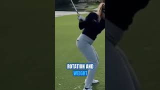 Lexi Thompson Powerful Golf Swing secretgolftour [upl. by Damicke]