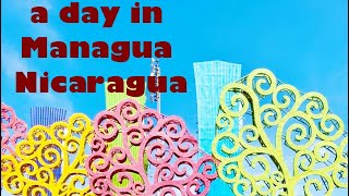 Managua Nicaragua  walking tour [upl. by Grantley]