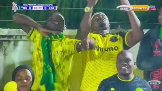 Yanga vs kagera Sugar full time goal la mudathir Yahaya [upl. by Adnahsed178]