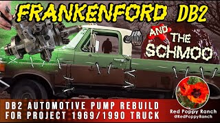 DB2 Pump from 1990 Powerstroke chassis  1969 Bumpside body  RedPoppyRanch FrankenFord [upl. by Farah]