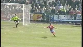 1999 Helsingborgs IF 3  1 IFK Göteborg premiär [upl. by Harolda]