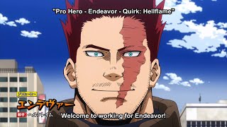 Midoriya Shoto and Bakugos first job under Endeavor  My Hero Academia S5 E14 [upl. by Wilden]