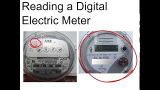 Reading a Digital Electric Meter amp Calculate Usage and Cost [upl. by Cyprus]