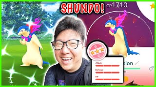 SHUNDO Hisuian Typhlosion Caught on Raid Day  Pokemon GO [upl. by Olivier721]