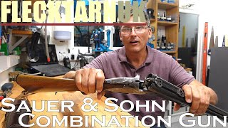 68 The Sauer amp Sohn Combination Gun  Shotgun Hunting Rifle and Varminter All in One [upl. by Anaigroeg]