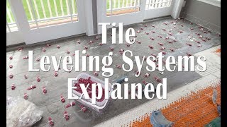 Tile Leveling systems explained [upl. by Ronalda]