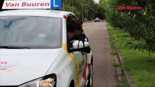 Recht achteruit rijden  Van Buuren Opleidingen [upl. by Elyssa282]