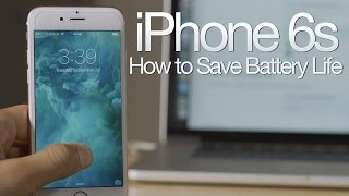 12 Tips to Save Battery Life on the iPhone 6s [upl. by Illac]