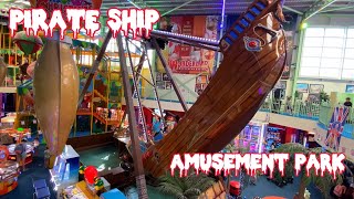 Amusement Park  Pirate Ship Ride Adventure Island  Theme Park [upl. by Sawyer]