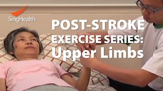 PostStroke Exercises Part 1 Upper Limb [upl. by Kceb178]