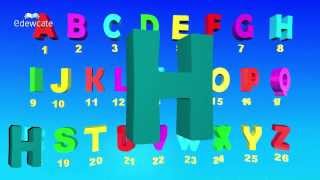 ABCD Alphabet Songs  3D ABC Songs for Children  Learning ABC Nursery Rhymes in 3D [upl. by Tebazile]