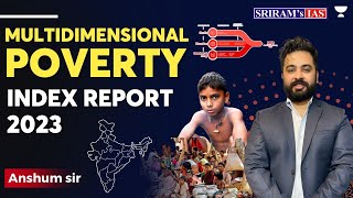 Global Multidimensional Poverty Index 2023  Current Affairs for UPSCIAS sriramsiasofficial [upl. by Hirst428]