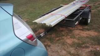 Hauling lumber with a Prius C [upl. by Louanna]