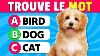 Devine les ANIMAUX en ANGLAIS 🐬🐶  50 noms dAnimaux en Anglais ✅👌 [upl. by Anyt]