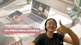 15 IDE KERJAAN FREELANCE BUAT PEMULA TANPA SKILL KHUSUS [upl. by Enelyk]