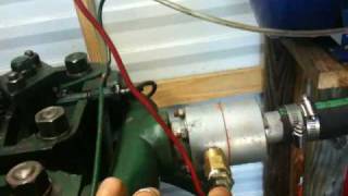 Listeroid 202 Genset Electric start with auto shutdown [upl. by Jamnis]