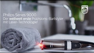 Philips BT929715 Der weltweit erste Bartschneider mit Laser [upl. by Anasxor]