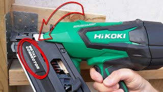 36v HiKOKI Metal Connector Nailer Review Never hit your thumb with a hammer again Metabo HPT [upl. by Kcaz]