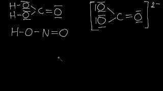 Wzory elektronowe kreskowe dla wybranych kwasów tlenowych [upl. by Reube166]