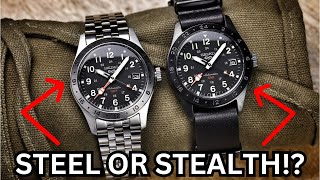 The New Seiko 5 Sports Field GMTs  Steel or Stealth SSK023 SSK025 [upl. by Akyre328]