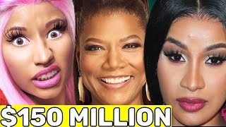 Top 10 Richest Female Rappers in The World 2024 [upl. by Ennail]