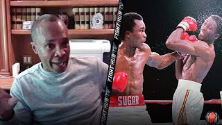 SUGAR RAY LEONARD LISTS TOUGHEST FIGHTS IN HIS CAREER  TALKS HEARNS DURAN AND LALONDE [upl. by Kurtzig927]