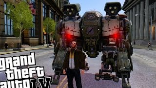 GTA IV  EPIC POWER ARMOUR Enhanced Power Armor Destruction [upl. by Rempe942]