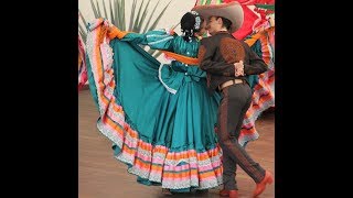 Jarabe Tapatio con pasos básicos Baile Folcklorico del estado de Jalisco México [upl. by Gracia]