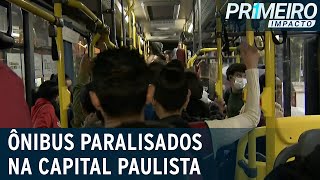 Rodízio em SP é suspenso por conta de atrasos em linhas de ônibus  Primeiro Impacto 290523 [upl. by Glenna]