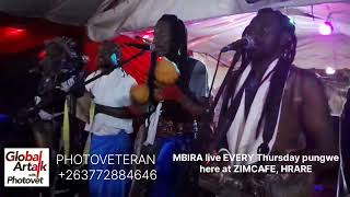 MBIRA DZENHARIRA LIVE HERE EVERY THURSDAY IN ZIMBABWE PUNGWE 263772884646 BookCafe replacement [upl. by Nnyluqcaj]