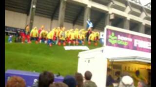 haka des poluets match ecosse france 2010 [upl. by Antony]