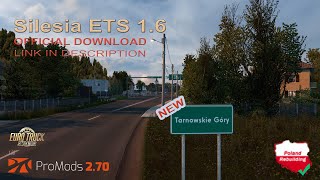 Official Silesia Rebuild 160 for ETS2 150 with Poland Rebuild download link [upl. by Piselli]