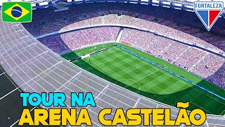 EXPLORANDO A ARENA CASTELÃO  PES 2021  LINK PARA DOWNLOAD NA DESCRIÇÃO [upl. by Tally]