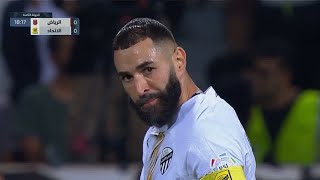 Karim Benzema Tonight with Al Ittihad vs Al Riyadh  1080i HD [upl. by Margaretha652]