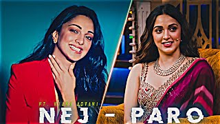 Nej  Paro Song  Kiara Advani 🥰 status [upl. by Llejk]