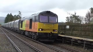 60047 6m37 Arcow Quarry  Pendleton GBRf 2nd October 2024 [upl. by Ahsiak704]