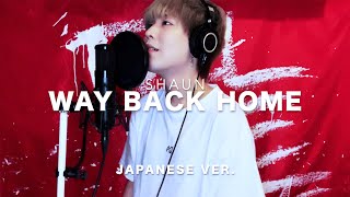 Way Back Home 웨이백홈  SHAUN Japanese Lyric ver  cover by SG [upl. by Htidra]