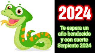 HOROSCOPO CHINO 2024  Predicciones para el signo de la Serpiente para el año 2024 [upl. by Adnaw130]