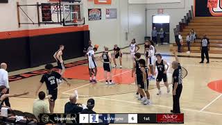 Upperman vs LaVergne 1st Half  TN High School Boys Basketball [upl. by Aitercul]