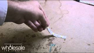 HOW TO  Stick Your LED Strip Lights  Wholesale LED Lights [upl. by Eiltan]