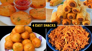 உருளைக்கிழங்கு இருந்தா குட்டிஸ்க்கு பிடிச்ச இந்த 3 snacks நீங்களும் செய்யலாம் Evening Snack Recipes [upl. by Kluge]