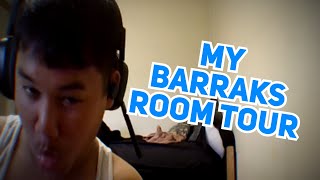 Richards Barraks Room Tour In Osan City of South Korea [upl. by Aicilas]