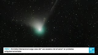 El cometa verde un hito astronómico que se acerca a la Tierra luego de 50000 años [upl. by Alys]