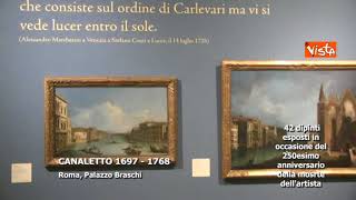 Colori 1 Minuto le opere del Canaletto a Palazzo Braschi [upl. by Aimee71]