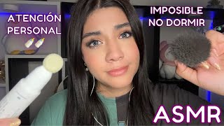 ASMR ESPAÑOL  DUERME COMO RECIÉN NACIDO con mi ATENCIÓN PERSONAL  B 3 S 0 S en tu carita intenso [upl. by Nee]