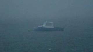 Marblehead Lobster Boat in Noreaster [upl. by Gristede355]