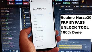 REALME NARZO 30 RMX2156 FRP Bypass Unlock Tool  100 Done [upl. by Wylde207]