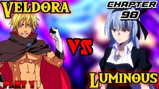 VELDORA VS LUMINOUS BUGBOG SI VELDORA Slime or Tensura Season 3 Episode 12 Chapter 98 Part 1 [upl. by Licna]