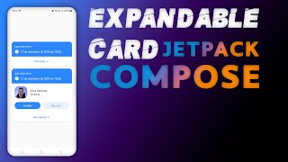 Veja como criar um card expansível utilizando jetpack compose no Android Studio [upl. by Aneet]